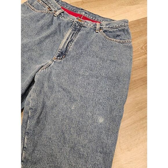 L.L.Bean Fleece lined Jeans size 18R Plus size - Picture 2 of 10